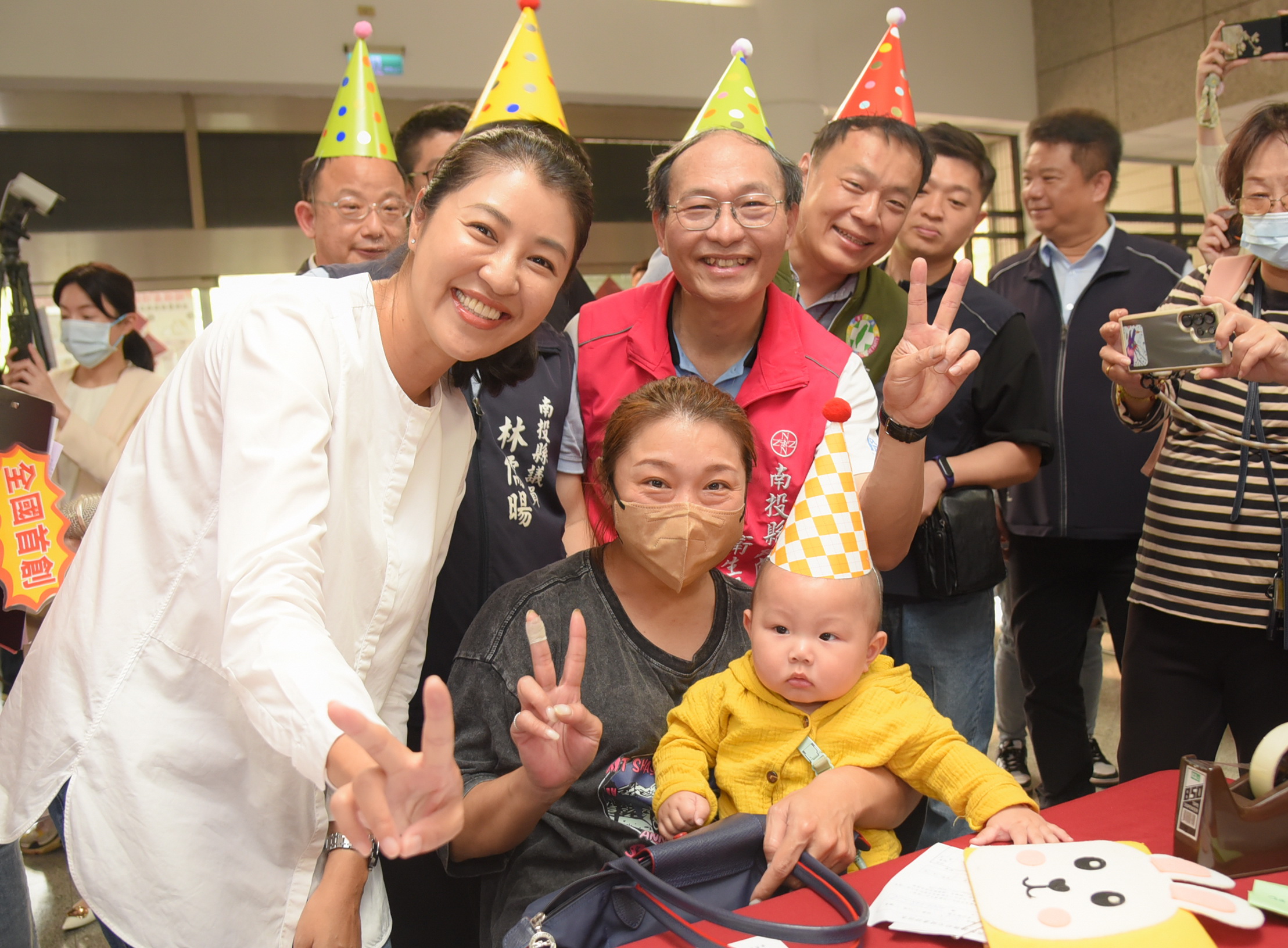 全國首創 南投弱勢家庭嬰幼童 免費接種腸病毒疫苗（圖：南投縣政府衛生局 提供）